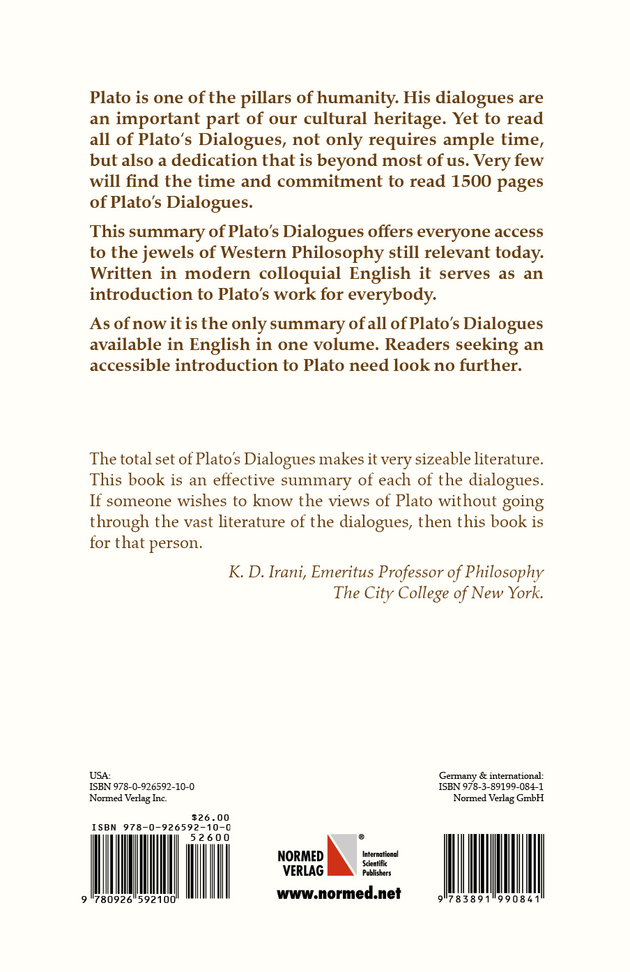 Rückseitencover PLATO