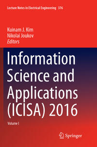 Vorderes Coverbild (hohe Qualität) Information Science and Applications (ICISA) 2016