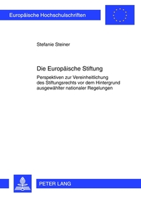Vorderes Coverbild Die Europäische Stiftung