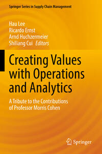 Vorderes Coverbild Creating Values with Operations and Analytics