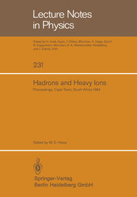 Vorderes Coverbild Hadrons and Heavy Ions
