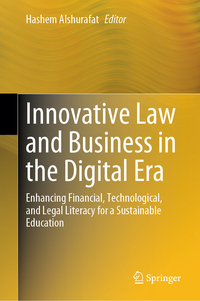 Vorderes Coverbild Innovative Law and Business in the Digital Era