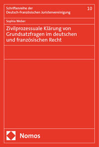 Vorderes Coverbild Zivilprozessuale Klärung von Grundsatzfragen im deutschen und französischen Recht