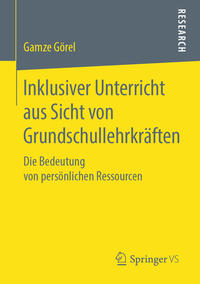 Vorderes Coverbild Inklusiver Unterricht aus Sicht von Grundschullehrkräften