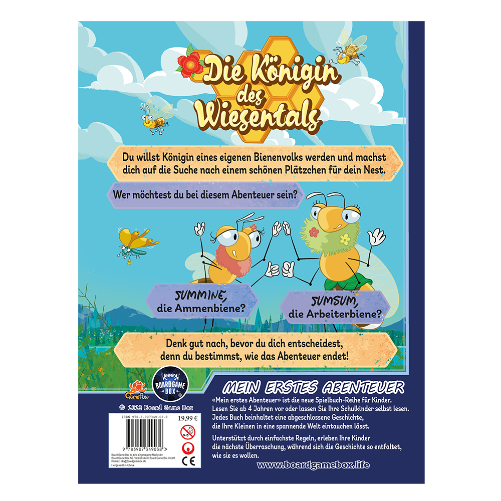 Rückseitencover Die Königin des Wiesentals