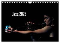 Vorderes Coverbild Jazz 2025 (Wandkalender 2025 DIN A4 quer), CALVENDO Monatskalender