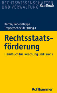 Vorderes Coverbild Rechtsstaatsförderung