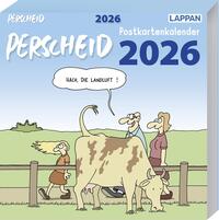 Vorderes Coverbild Perscheid Postkartenkalender 2026