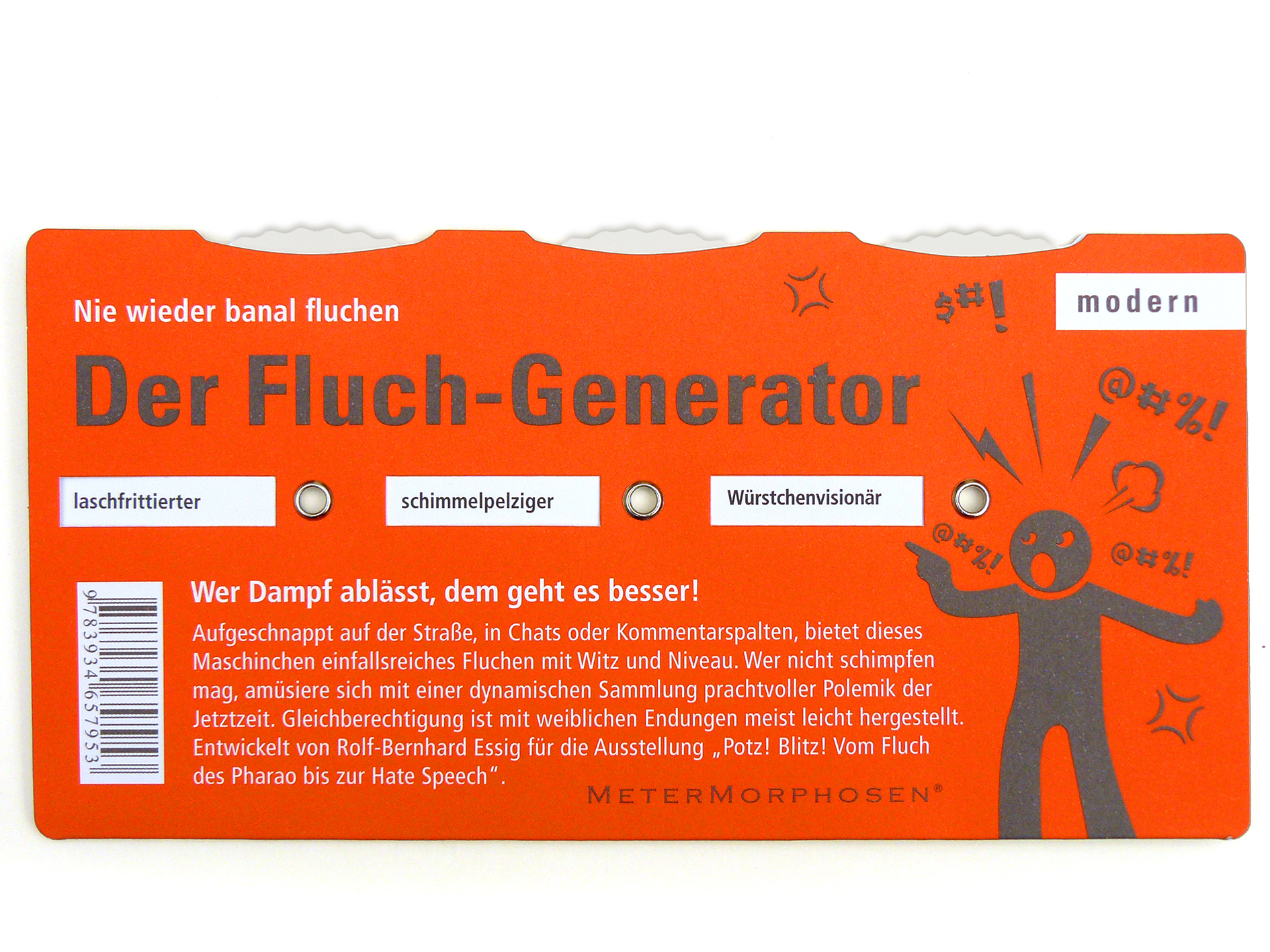 Rückseitencover Der Fluch-Generator. Nie wieder banal fluchen