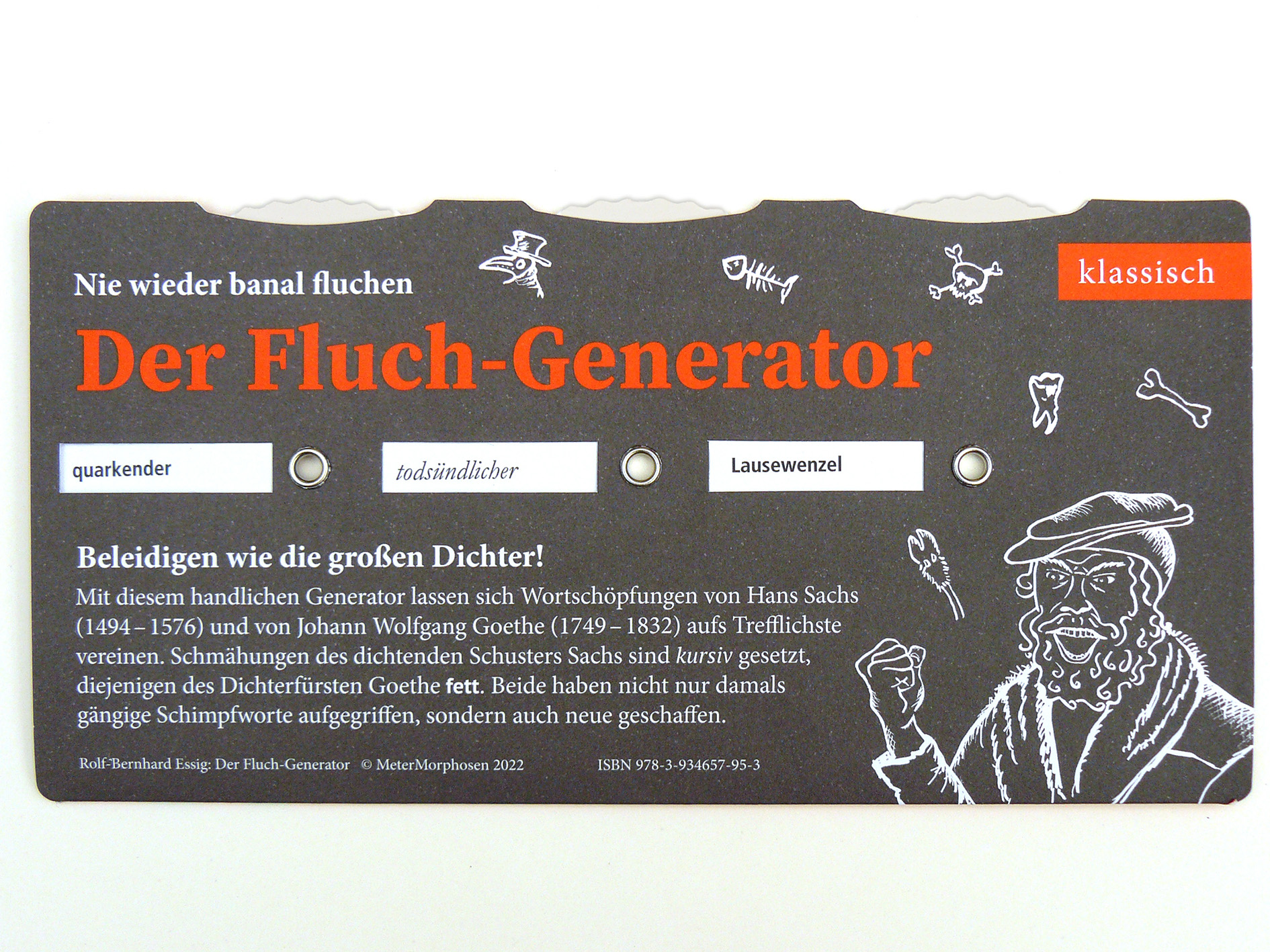 Gesamtes Coverbild Der Fluch-Generator. Nie wieder banal fluchen