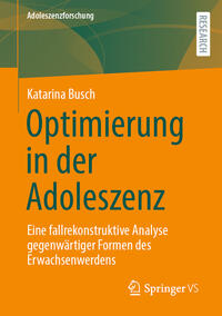 Vorderes Coverbild Optimierung in der Adoleszenz