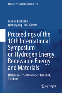 Vorderes Coverbild Proceedings of the 10th International Symposium on Hydrogen Energy, Renewable Energy and Materials