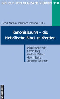 Vorderes Coverbild Kanonisierung - die Hebräische Bibel im Werden