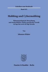 Vorderes Coverbild Mobbing und Cybermobbing