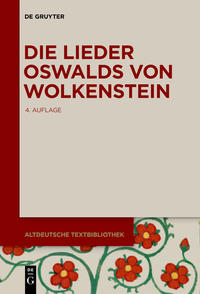 Vorderes Coverbild Die Lieder Oswalds von Wolkenstein