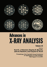 Vorderes Coverbild Advances in X-Ray Analysis