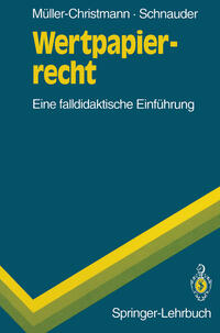 Vorderes Coverbild Wertpapierrecht