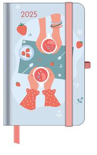 Vorderes Coverbild GreenLine – Diary Happy Vibes 2025 Taschenkalender, 10x15cm, Kalender im stilvollen Design, praktische Alltagsorganisation für persönliches & berufliches Zeitmanagement