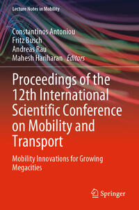 Vorderes Coverbild Proceedings of the 12th International Scientific Conference on Mobility and Transport