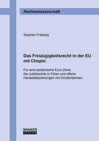 Vorderes Coverbild Das Freizügigkeitsrecht in der EU mit Chopin