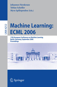 Vorderes Coverbild Machine Learning: ECML 2006