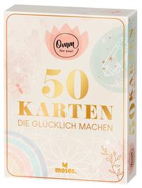 Vorderes Coverbild Omm for you 50 Karten, die glücklich machen