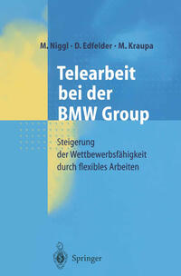 Vorderes Coverbild Telearbeit bei der BMW Group