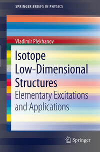 Vorderes Coverbild Isotope Low-Dimensional Structures