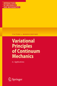 Vorderes Coverbild Variational Principles of Continuum Mechanics