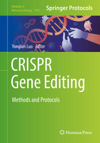 Vorderes Coverbild CRISPR Gene Editing