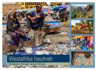 Vorderes Coverbild Westafrika hautnah - Mauretanien, Senegal, Guinea & Bissau (Wandkalender 2025 DIN A3 quer), CALVENDO Monatskalender