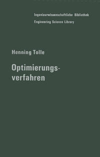 Vorderes Coverbild Optimierungsverfahren
