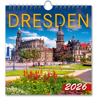 Vorderes Coverbild Kalender Dresden 2026