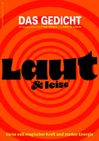 Vorderes Coverbild Das Gedicht. Zeitschrift /Jahrbuch für Lyrik, Essay und Kritik / DAS GEDICHT Bd. 31