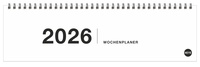 Vorderes Coverbild Black&White Wochenquerplaner 2026