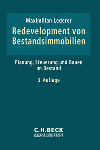 Vorderes Coverbild Redevelopment von Bestandsimmobilien