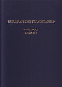 Vorderes Coverbild Europäische Stammtafeln. Neue Folge