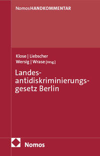 Vorderes Coverbild Landesantidiskriminierungsgesetz Berlin