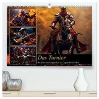 Vorderes Coverbild Das Turnier (hochwertiger Premium Wandkalender 2026 DIN A2 quer), Kunstdruck in Hochglanz