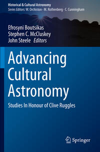 Vorderes Coverbild Advancing Cultural Astronomy