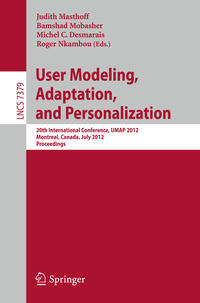 Vorderes Coverbild User Modeling, Adaptation, and Personalization