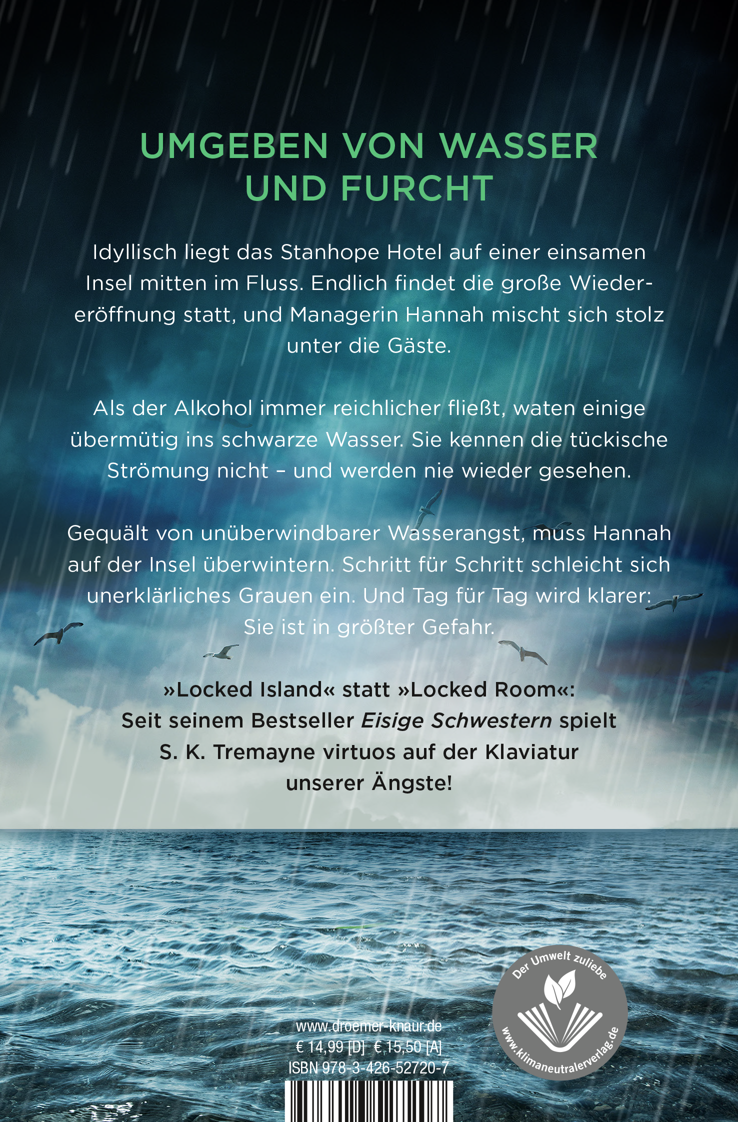 Rückseitencover Schwarzes Wasser