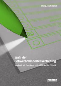Vorderes Coverbild Wahl der Schwerbehindertenvertretung