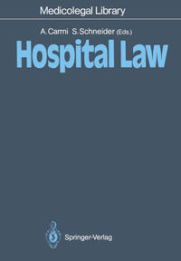 Vorderes Coverbild Hospital Law