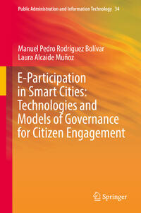 Vorderes Coverbild E-Participation in Smart Cities: Technologies and Models of Governance for Citizen Engagement