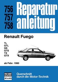 Vorderes Coverbild Renault Fuego ab Februar 1980
