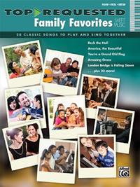 Vorderes Coverbild Top-Requested Family Favorites Sheet Music