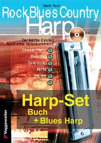 Vorderes Coverbild Rock Blues Country Harp-SET