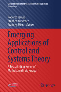Vorderes Coverbild Emerging Applications of Control and Systems Theory