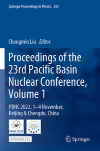 Vorderes Coverbild Proceedings of the 23rd Pacific Basin Nuclear Conference, Volume 1